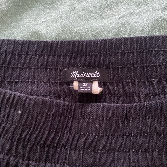 Madewell pull on wide leg dress pants - Picture 2 of 3